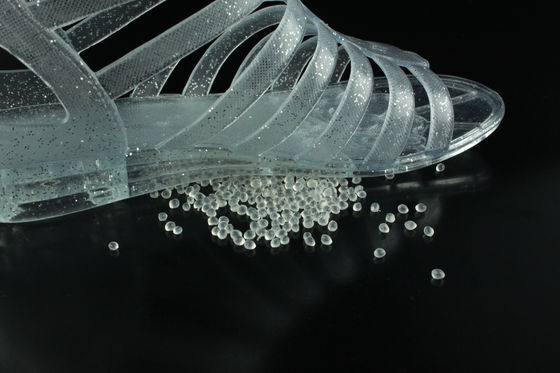 Harga bagus Fleksibel SG 3 PVC Plastik Granules 100% Kristal daring